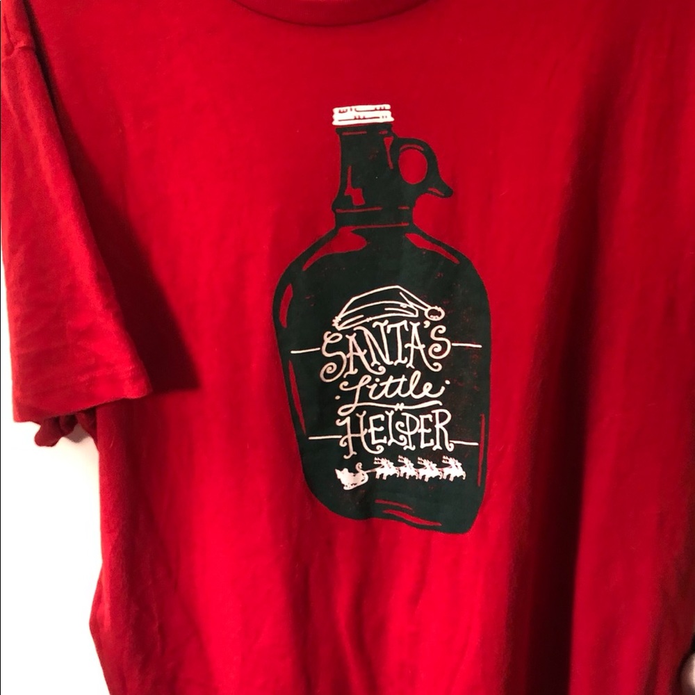 Womens old navy holiday shirt size large